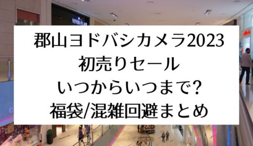 川徳21初売りセール いつからいつまで 福袋 混雑回避まとめ セール情報発信局